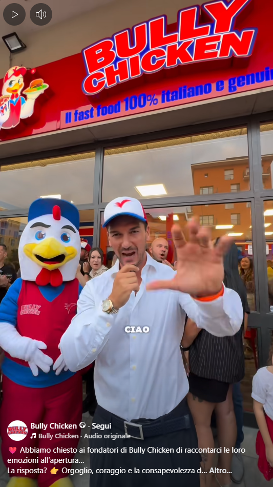 mascotte marchio alimentari